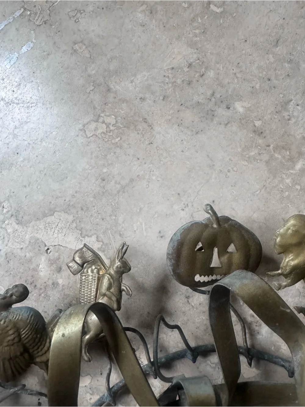 Vintage decorative brass